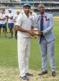 Bhuvneshwar Kumar was declared the Man of the Match in the Third India-South Africa Test in 2018